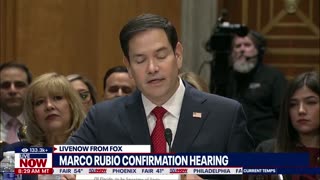 Marco Rubio's Confirmation Hearing Interrupted by Protesters