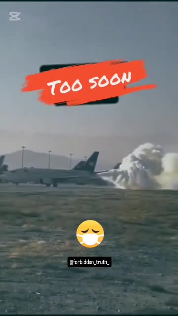 Plane accidentally starts dispersing chemtrails on the runway. oopsies...