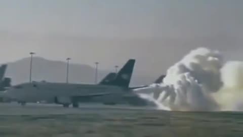 Plane accidentally starts dispersing chemtrails on the runway. oopsies...