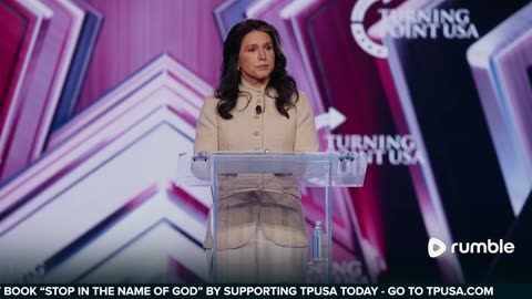 Tulsi Shares One of the Last Things She and Charlie Kirk Talked About [Peace]