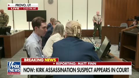Kirk Assassin Tyler Robinson Smirks in Court