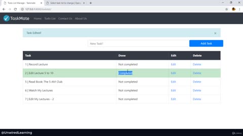 Editing Queryset Item - 3