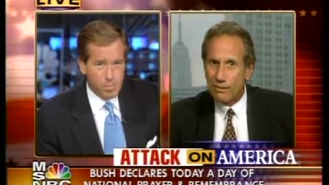 America Under Attack MSNBC September 14, 2001 600pm-900pm EDT