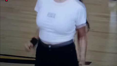 Asian knockers bounce in white shirt