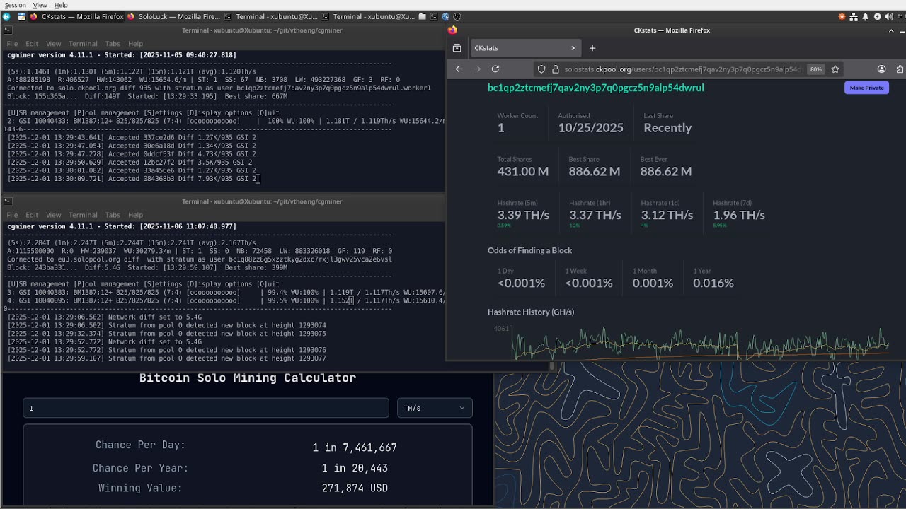 - Bitcoin Mining Stream