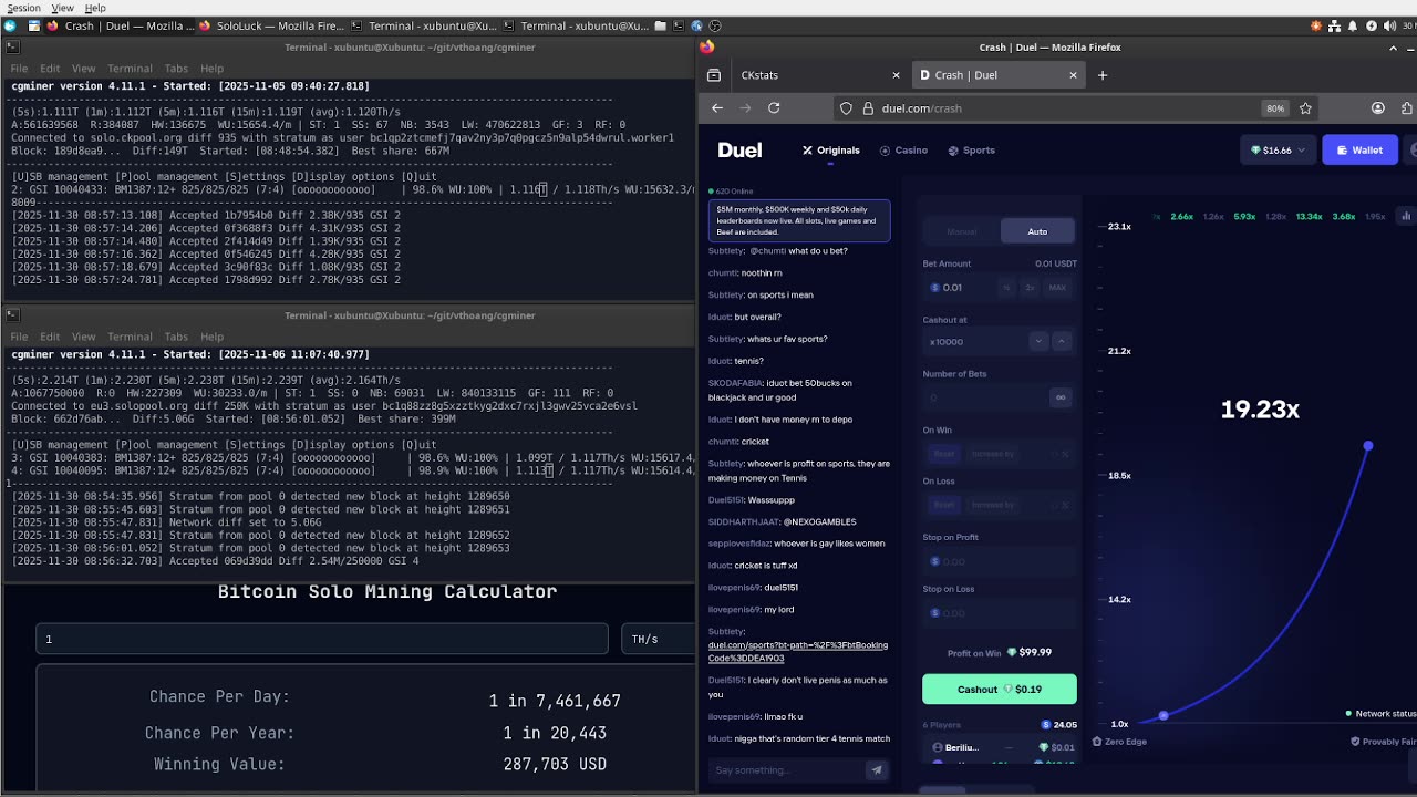 - Bitcoin Mining Stream