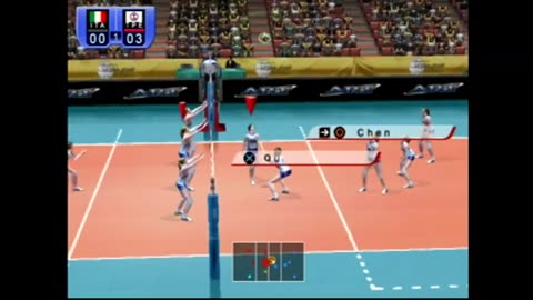Women's Volleyball Championship (Ps2) Italy vs Taiwan Part1