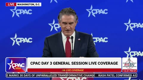 FULL SPEECH: Secretary Doug Burgum Delivers Remarks at CPAC 2025 - 2/22/25