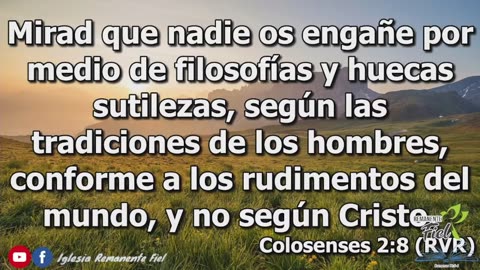 Iglesia Remanente Fiel | Prédica ( Cuidado con el engaño ) | Miércoles 10-08-2025