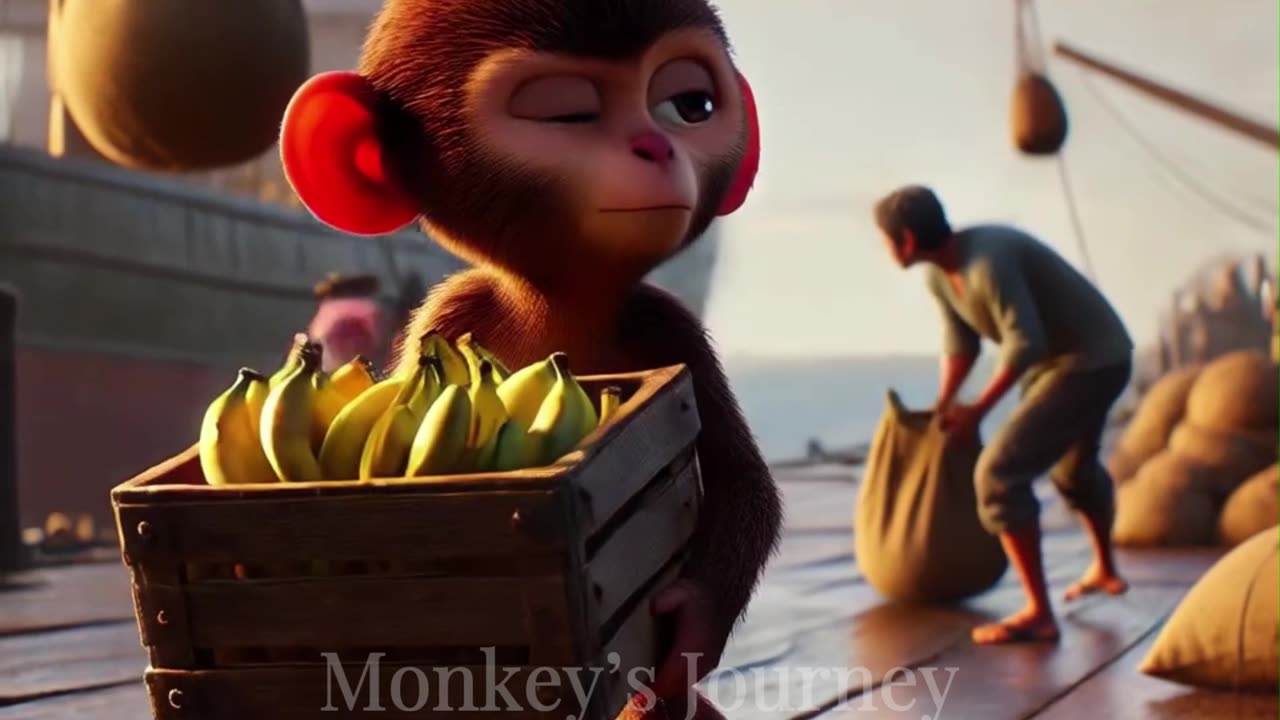 They made fun of the poor monkey because he had no money for an ice cream