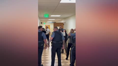 Pro-Palestinians shout 'baby killers' at Israeli veterans