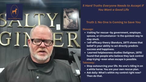 5 Hard Truths Everyone Needs to Accept If You Want a Good Life