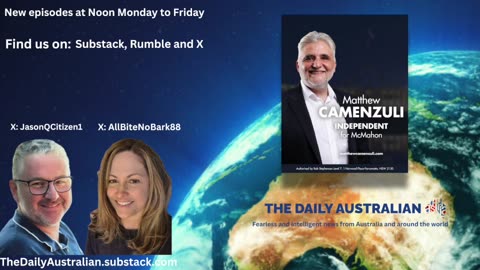 💢💢THE DAILY AUSTRALIAN EP.19💢💢RFK CONFIRMATION HEARING DESCENDS INTO MADNESS💢BLUETOOTH DANGERS💢