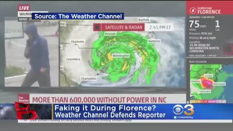 Amazing: Weather Channel Responds To Claims Reporter Was Faking Coverage Of Hurr
