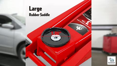 Jack Boss Floor Jack 3 Ton Capacity Fast Lift Service Jack