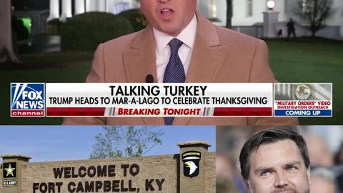 JD Vance Visiting Fort Campbell for Thanksgiving