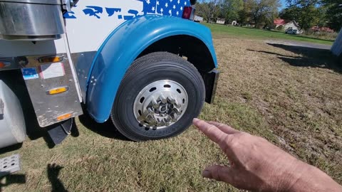 NEW STEER TIRES FOR FREIGHTLINER AND WORKING ON PERSONAL VEHICLES