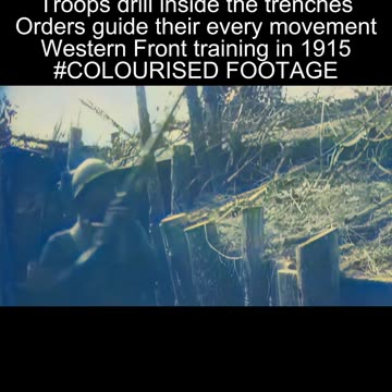 French marching on front