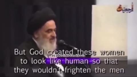 🇮🇷 Islamic Regime Imam: "women are animals created by Allah, to be used by men"