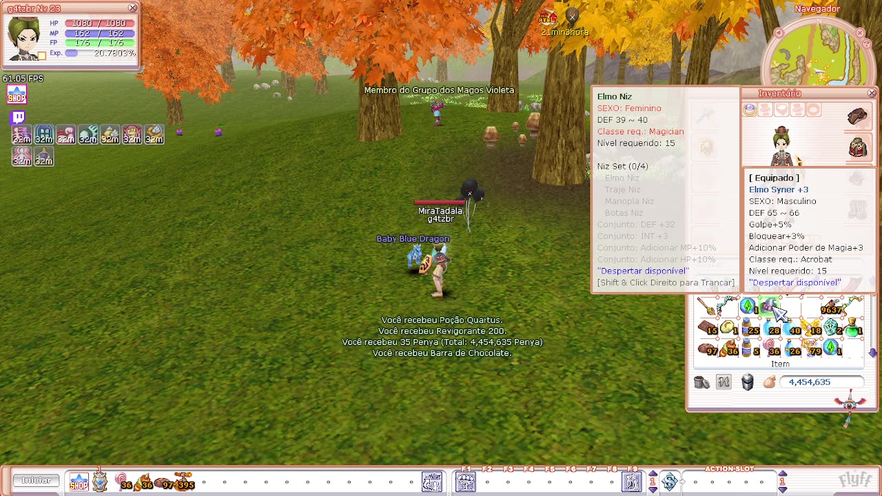 FLYFF NA CALMA: PROGREDINDO SEM PRESSÃO E SEM VOZ 🍃 | #SILENTGAMEPLAY