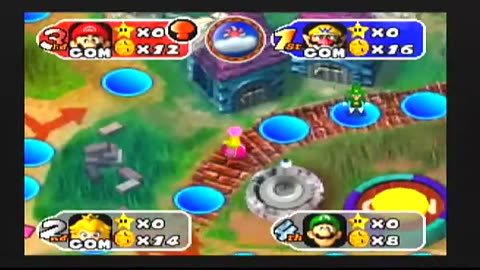 Halloween A-Thon 2014 Day 18. Mario Party 2 bonus Horror Land stream - 2 _ 10