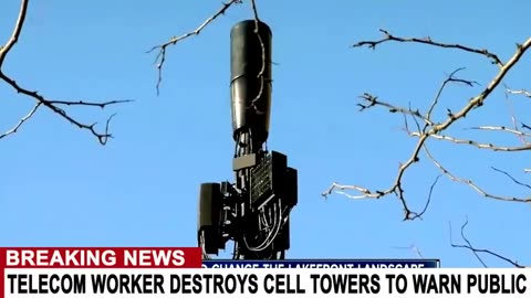 Telecom Workers Destroy 5G Towers Due To Safety