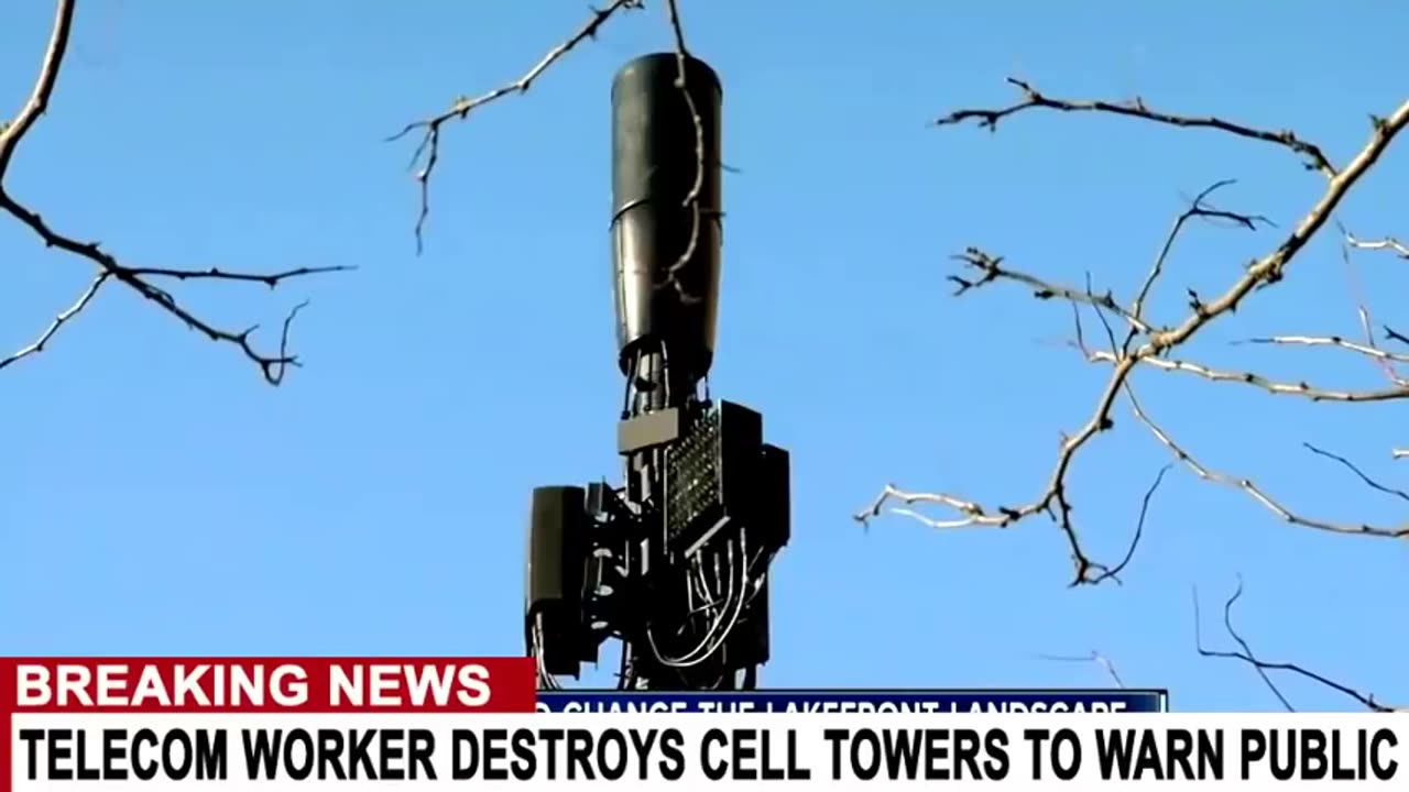 Telecom Workers Destroy 5G Towers Due To Safety