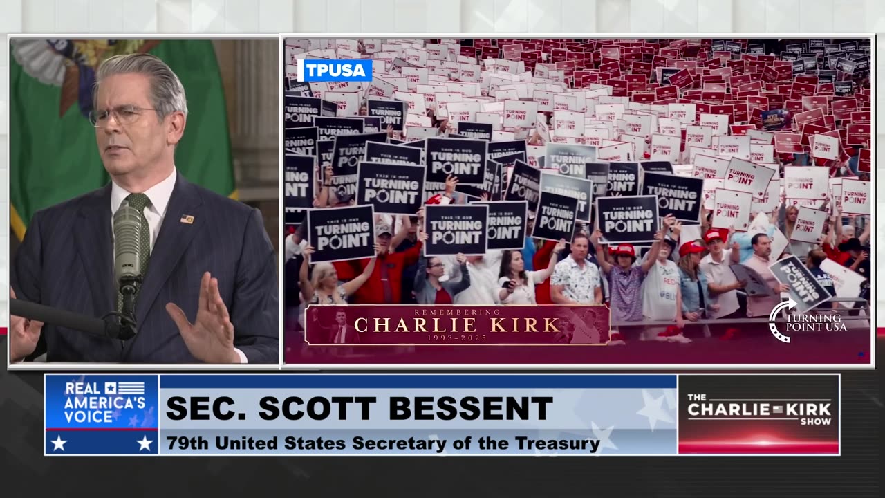 A Working-Class Comeback Under Trump 2.0: Scott Bessent Talks About Charlie's Heart For Main Street