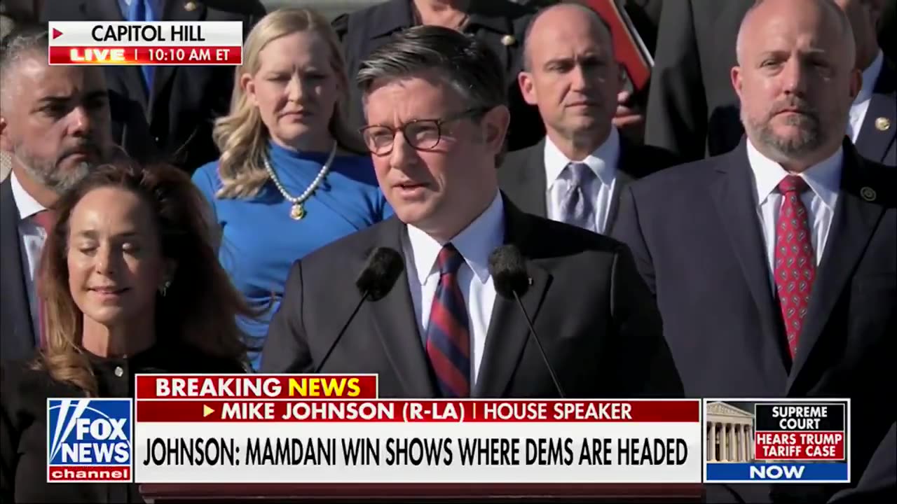 Mike Johnson Frames Zohran Mamdani's Rise and What it Means for Democrats