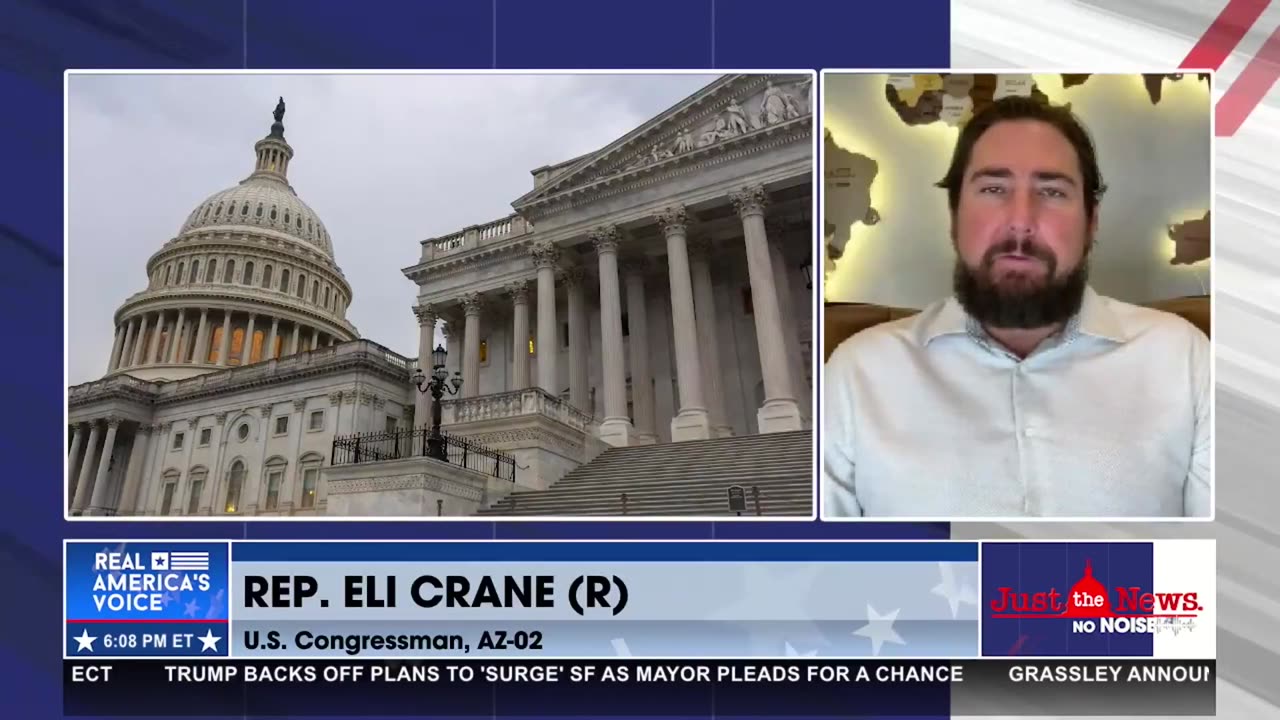 SHUTDOWN 🎯 Rep Eli Crane on the Dems hatred for Trump