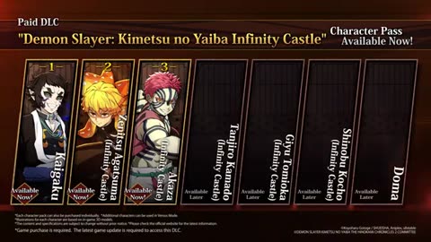 Demon Slayer - Kimetsu no Yaiba - The Hinokami Chronicles 2 - Official Akaza Character Trailer