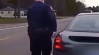 Do you know why the police are touching the cars?