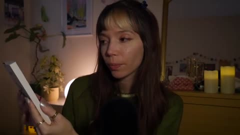 ASMR pour te rassurer quand la nuit tombe tôt l'hiver