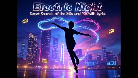 Electric Night – Great Sounds of the 80s & 90s | Lyrics Video 🎶✨