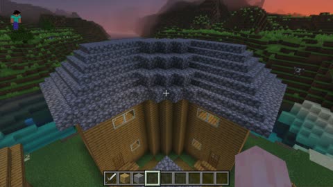 Minecraft Bedrock Edition: Creative Mode, Building Houses/Mansions, Ep 8