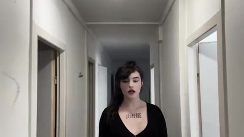 A excellent goth french tgirl