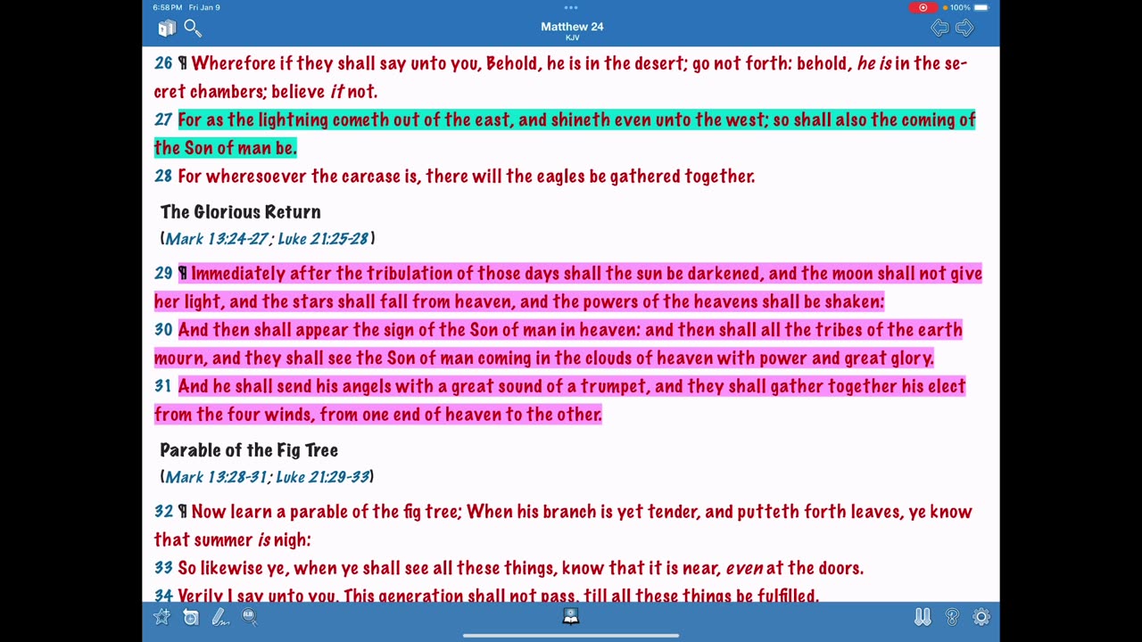 6th seal rapture (rightly divide)