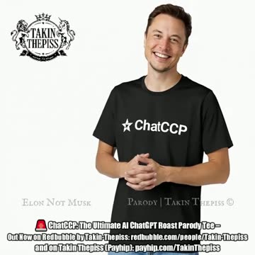 🚨 ChatCCP — The Ultimate AI ChatGPT Roast Parody Tee! ©