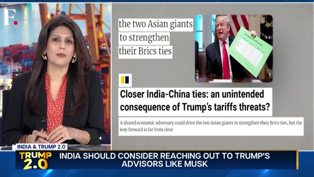 Donald Trump plans to Trip india as a second president.