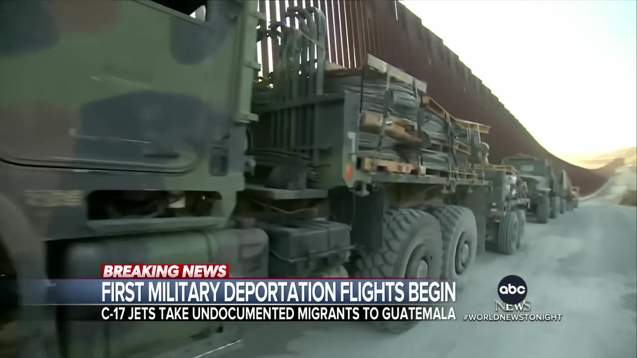 Military Aircraft Deployed for Mass Deportations – A First in History!