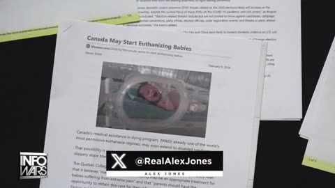 HORROR: Canada May Start Euthanizing BABIES