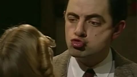 A Valentine's Kiss 😘 #Shorts Classic Mr Bean