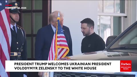 BREAKING NEWS: President Trump Welcomes Ukrainian President Volodymyr Zelensky To The White House