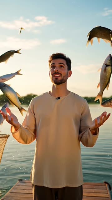 🌊 O Milagre na Pesca Maravilhosa