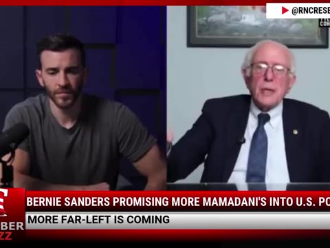 Bernie Sanders Promising More Mamadani's Into U.S. Politics