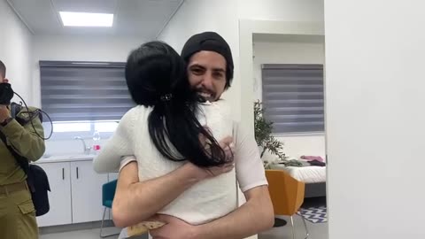 Einav Tsengauer reunites with her son Matan
