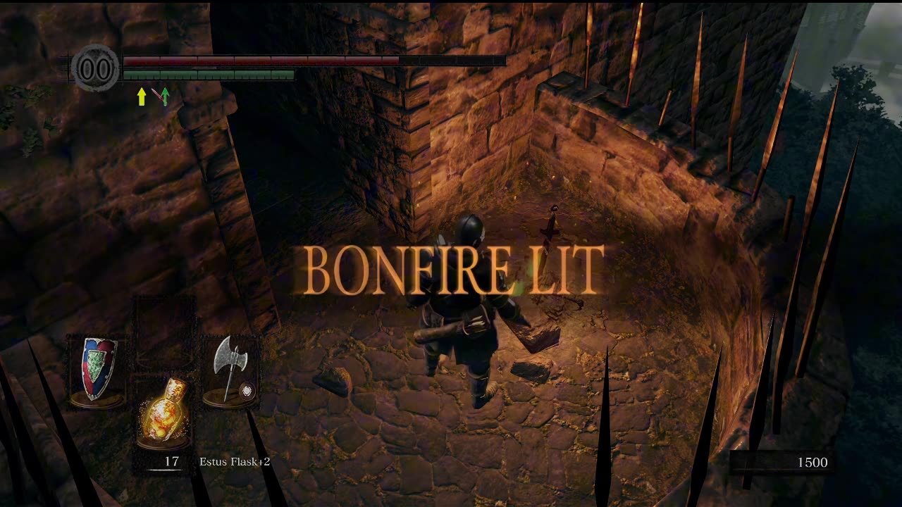 Dark Souls Remastered | Hidden bonfire in Sen's Fortress