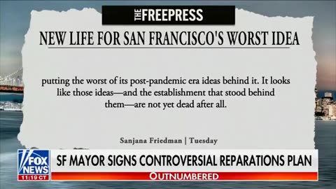 San Francisco Mayor QUIETLY SIGNS reparations fund that could lead to $5 MILLION DOLLAR PAYMENTS