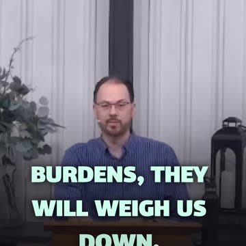 Are you carrying burdens too long on your own that are weighing you down?