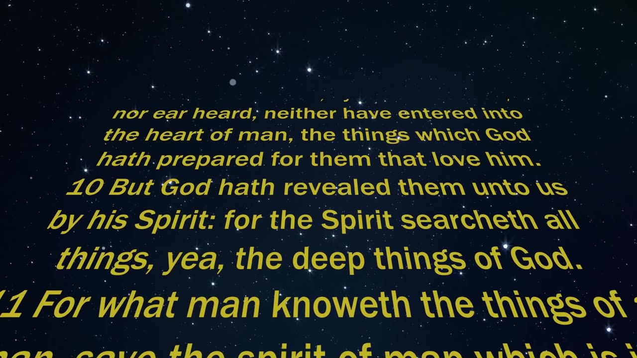 1 Corinthians Chapters 1 through 10 (KJV)
